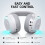 Picun G2 white Bluetooth headset suitable for iPhone and Android 7
