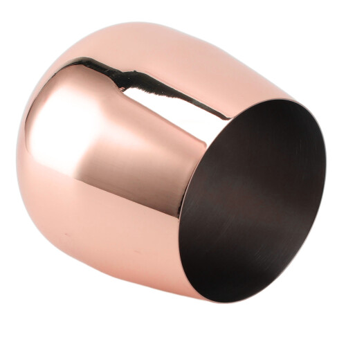 550ml Copper Stemless Stainless Steel Wine Glass Egg Shape
