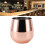550ml Copper Stemless Stainless Steel Wine Glass Egg Shape 15