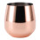 550ml Copper Stemless Stainless Steel Wine Glass Egg Shape 3