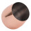 550ml Copper Stemless Stainless Steel Wine Glass Egg Shape 8