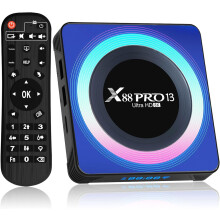Android TV Box 13.0 Android Boxes with 4GB RAM 32GB ROM RK3528 Quad-Core 64bit Cortex-A53 Support 8K WiFi 6 5GHz+2.4GHz Dual WiFi Bluetooth 5.0 Smart