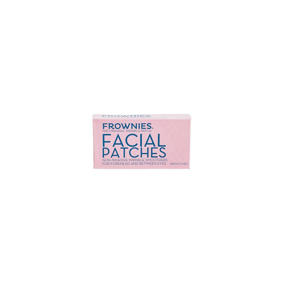 Frownies Anti-Wrinkle Patches For Forehead & Between Eyes – 144 Original Facial Wrinkle Smoothers – Naturally Reduce Deep Lines Since 1889