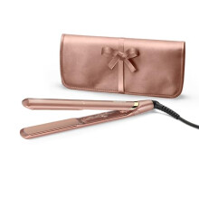 BaByliss Rose Gold Hair Straighteners - Ceramic Plates for Smooth Styling, Multi-voltage Worldwide use, Ultra-fast 15 Second Heat Up, 3 Heat Settings