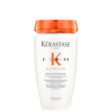 Kérastase Nutritive, Gentle Hydrating Shampoo for Dry Hair, Nourishing Protein Formula with Niacinamide, Moisturises, Softens and Restores Shine, Bai