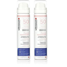 ultrasun Ultrasun 50spf UV Face & Scalp Mist, Clear, 75ml (Pack of 2)