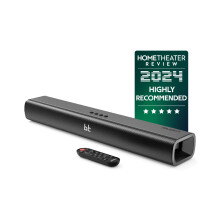 MAJORITY Wall Mountable Bluetooth Soundbar for TV | 3D Surround Sound bar | Home Theatre tv soundbar | 120W, 2.1 Channel Speaker | AUX, ARC, Optical