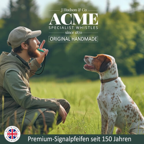 Acme ACME 211.5 Dog Whistle with Strap Black 2