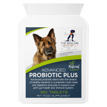 Advanced Probiotic Plus, 5 Powerful Strains of Bacteria in a Prebiotic Inulin Base, 2 Billion CFUs Per Tablet, Plus Digestive Enzymes, 120 Tablets, UK