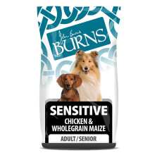 Burns Pet Nutrition Hypoallergenic Complete Dry Dog Food Adult and Senior Dog Sensitive with Chicken 2 kg