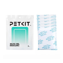 PETKIT Silica Gel Desiccant Sachets 30 Gram x 5 Packs for Smart Automatic Pet Feeders, Desiccant Replacement Bags for Cat Feeders to Keep Pet Food Dry