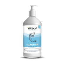 Upraw Scottish Salmon Oil For Dogs, Cats, Horse - Fish Oil Food Treats Supplement for Coat, Immune Support, Itchy Skin, Joint & Brain Health contains