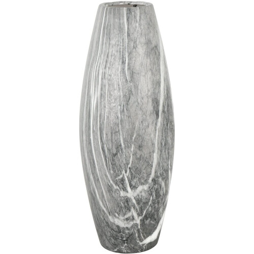 Grey Marble Effect Vase  40x14cm