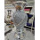 Vase Sparkle Bling Crushed Spiral Pot 40x20cm 1