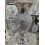 Crushed Diamond Ceramic Silver Vase 40x15Cm 1