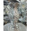 Silver Vase Crushed Glass Glitter 30cm 2