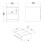 Naia Bedside 2 Drawers in White high gloss 8