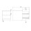 Naia Bedside 2 Drawers in White high gloss 9