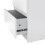 Naia Bedside 2 Drawers in White high gloss 7