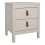 Barcelona Bedside Table 2 Drawers in Cashmere 1