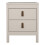Barcelona Bedside Table 2 Drawers in Cashmere 3
