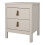 Barcelona Bedside Table 2 Drawers in Cashmere 4