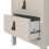 Barcelona Bedside Table 2 Drawers in Cashmere 10