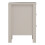 Barcelona Bedside Table 2 Drawers in Cashmere 5