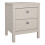 Barcelona Bedside Table 2 Drawers in Cashmere 2