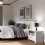 Bohol 1 Drawer Bedside in White/Riviera Oak 6