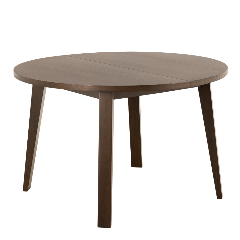 A-Line Round Dining Table Smoked Oak 120x75cm