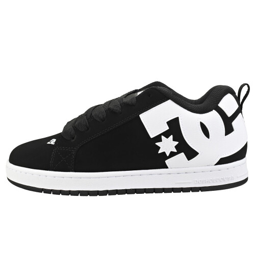 DC (40) DC Shoes Court Grafiik Skate Sneaker Schwarz Herren 2