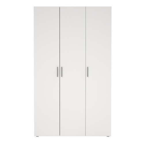 Pepe Wardrobe with 3 Doors in White 1