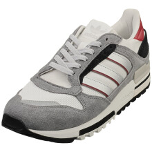 (7) adidas Zx 600 Mens Fashion Trainers in Grey Silver