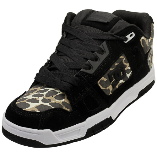 DC (43) DC Schuhe STAG Skate Sneaker - Herren, Gepard Schwarz