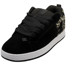 (9) DC Shoes Court Graffik Mens Skate Trainers in Cheetah Black