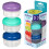 Sistema Sistema TO GO Mini Bites Snack Pots | 130 ml | Stackable Snack Boxes with Lids | BPA-Free | 3 Count 1