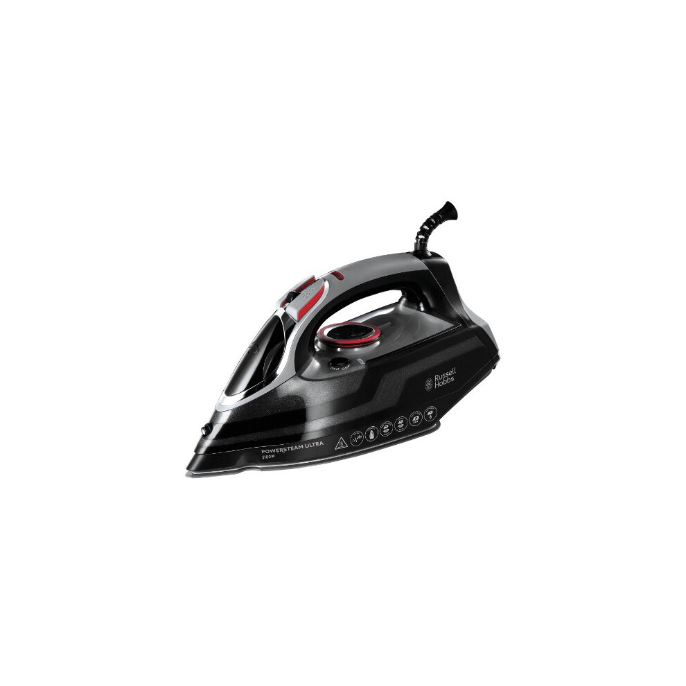 Photos - Iron Russell Hobbs Steam   Power Steam (350ml, ceramic soleplate, self-cl [3100W, 210 g/min extra steam boost, 70 g/min steam]