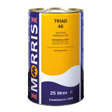 Morris ISO 46 Hydraulic Oil Fluid Triad 46 ISO VG46 ISO11158, DIN51524 25L