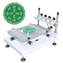 Precisie handmatige soldeerpleister stencilprinter voor SMT PCB-productie - iTech PTR A300, 250x400mm