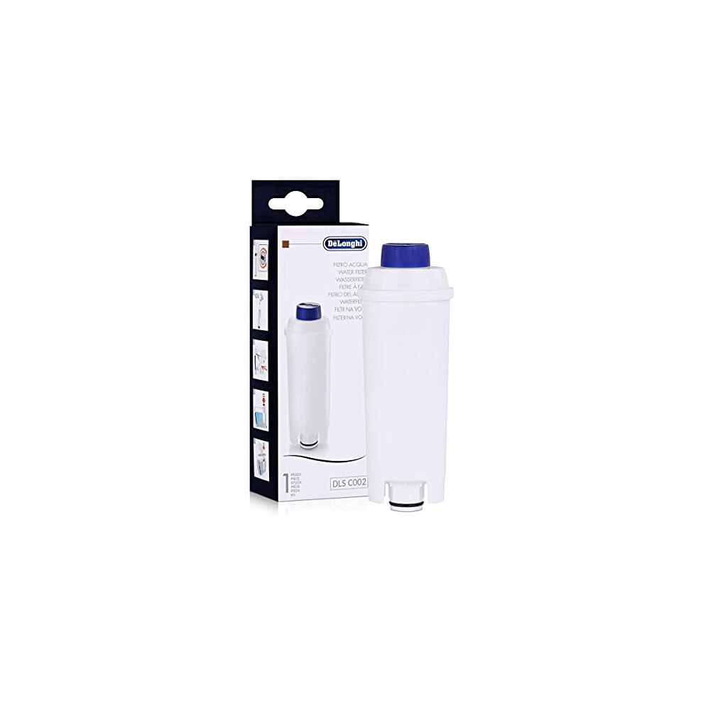 DE'LONGHI WATER FILTER SOFTENER DLSC002 (Pack of 1)-White