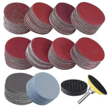 200 Pcs 50mm Sanding Discs 80-3000 Grit for Grinding, Milling & Engraving - Assorted Grits 80 180 240 320 400 600 800 1000 2000 3000