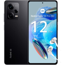 Xiaomi Redmi Note 12 Pro 5G 128GB 6.67" Black 5000mAh Android Smartphone