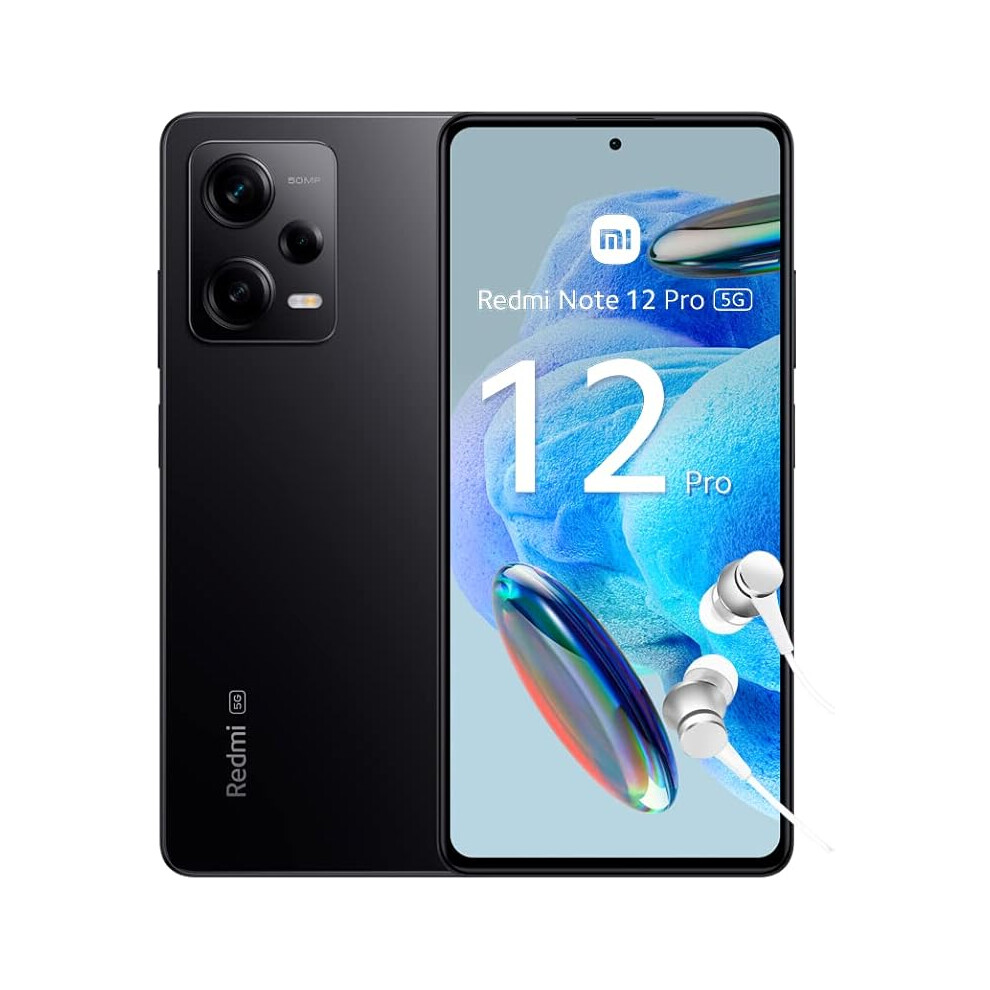 Xiaomi Redmi Note 12 Pro 5G 128Gb 6.67" 5000Mah Android Smartphone Black