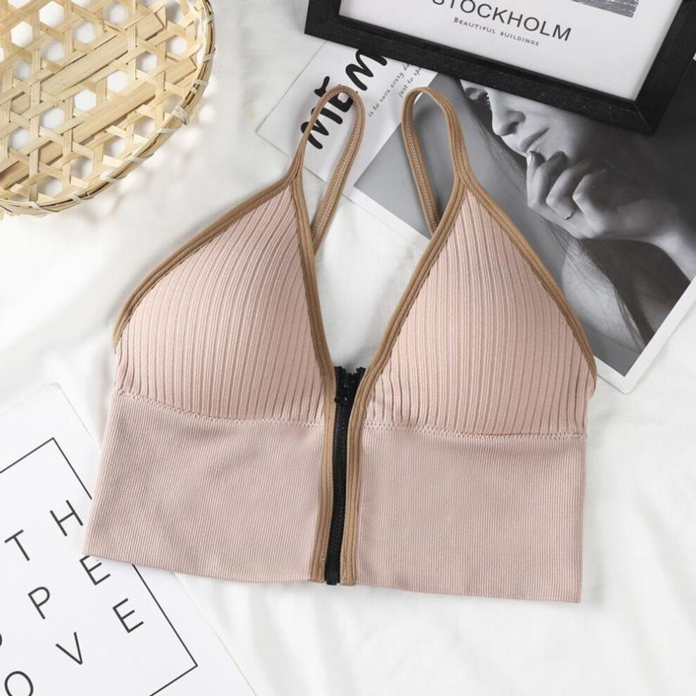 (pink, One Size) Sports Bra Crop Top Fitness Women Sportswear Feminine Sport Top Bras For Fitness Gym Female Underwear Running Push Up Lingerie