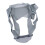 Adjustable Gray Anti Snoring Chin Strap for Sleep Aid 5