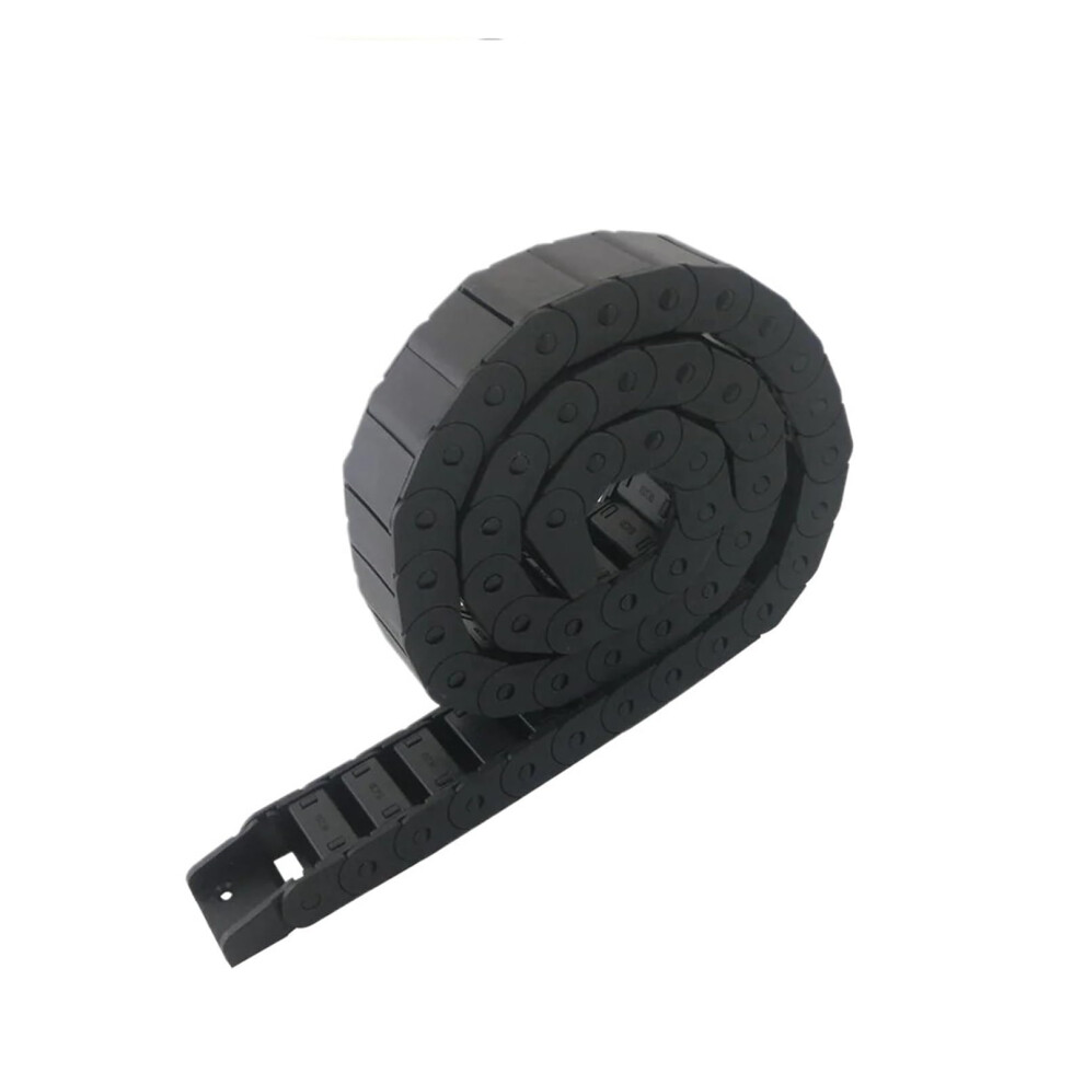 Industrial Equipment Transmission Cha 15 X 30Mm Internal Size 1.05M Semiclosed Plastic Reinforced Nylon Towline Cable Drag Chain Towing Chain 477169006004