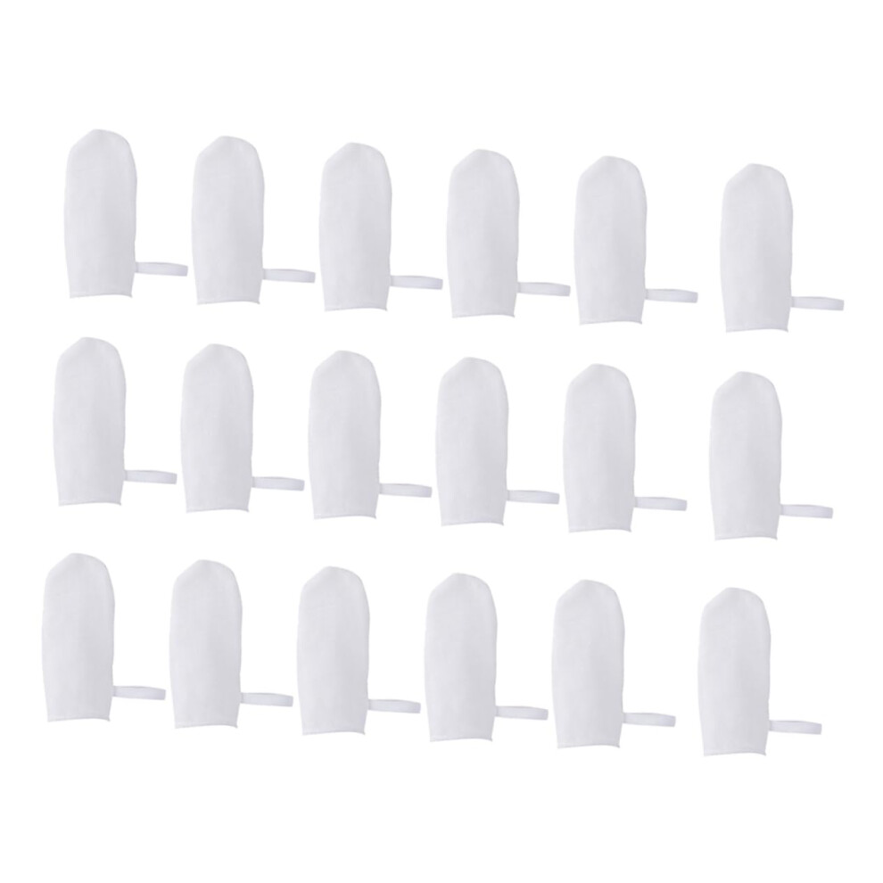 18pcs Baby Gauze Toothbrush Set born Gum Brush Toddler Finger Toothbrush for Oral Cleaning