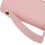 Borsa a spalla con manico superiore in PU rosa, ColorBlocking 12