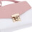 Borsa a spalla con manico superiore in PU rosa, ColorBlocking 8